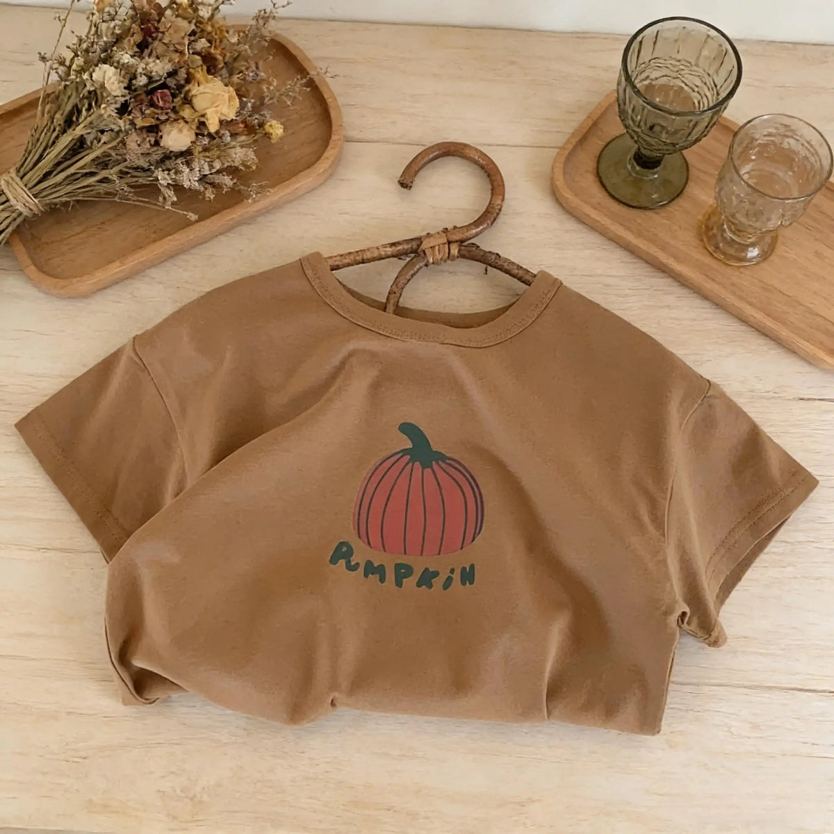 Camiseta Infantil Abóbora | Nuvy Kids