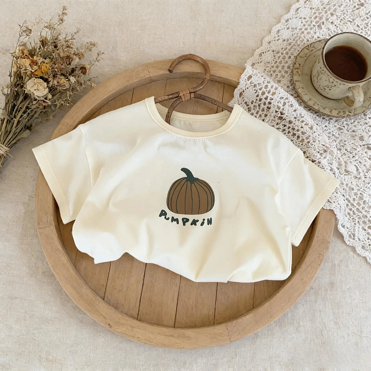 Camiseta Infantil Abóbora | Nuvy Kids